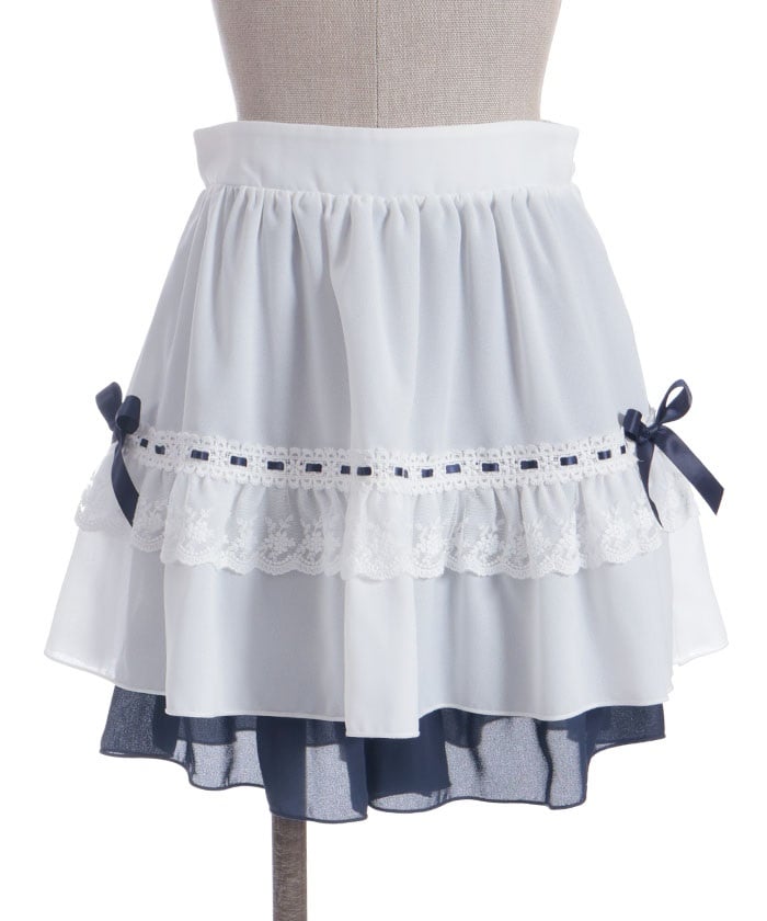 Cotton Lace Frill Skort