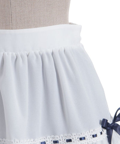 Cotton Lace Frill Skort