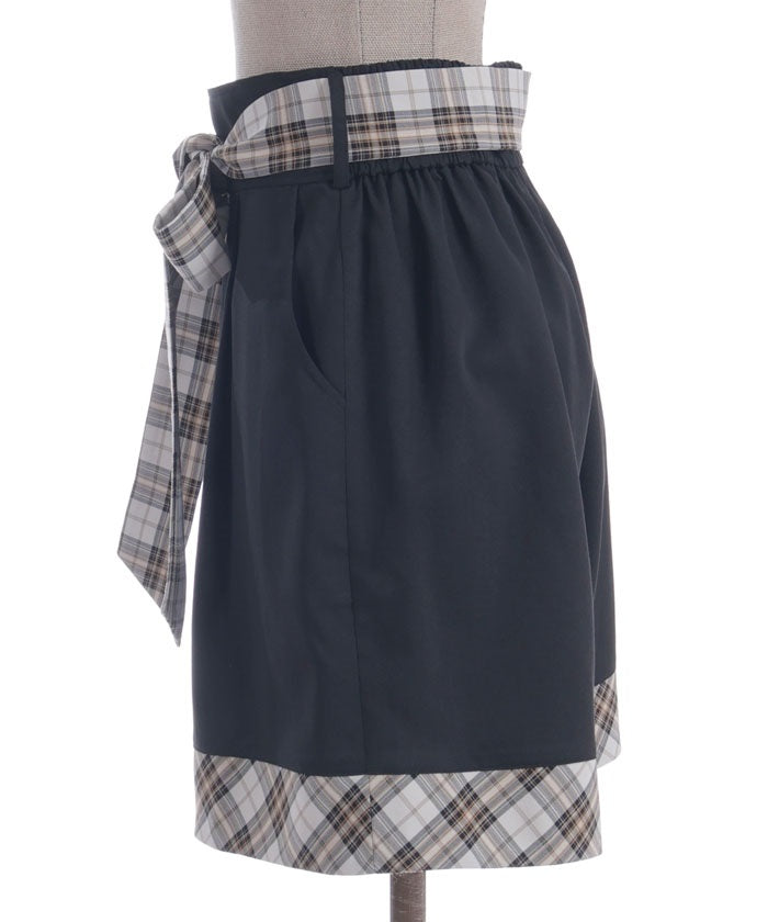 Bicolor Short Pants