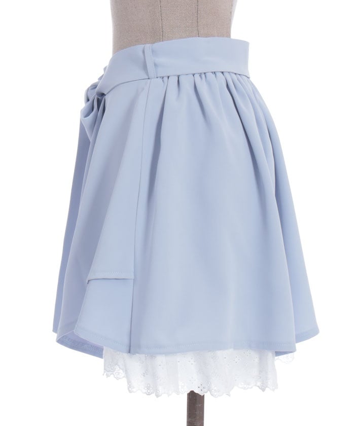 Cotton Hem Frill Culotte