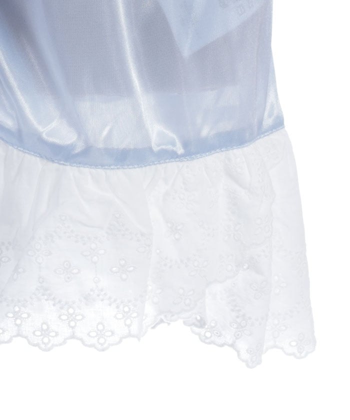 Cotton Hem Frill Culotte
