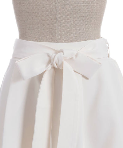 Cotton Hem Frill Culotte