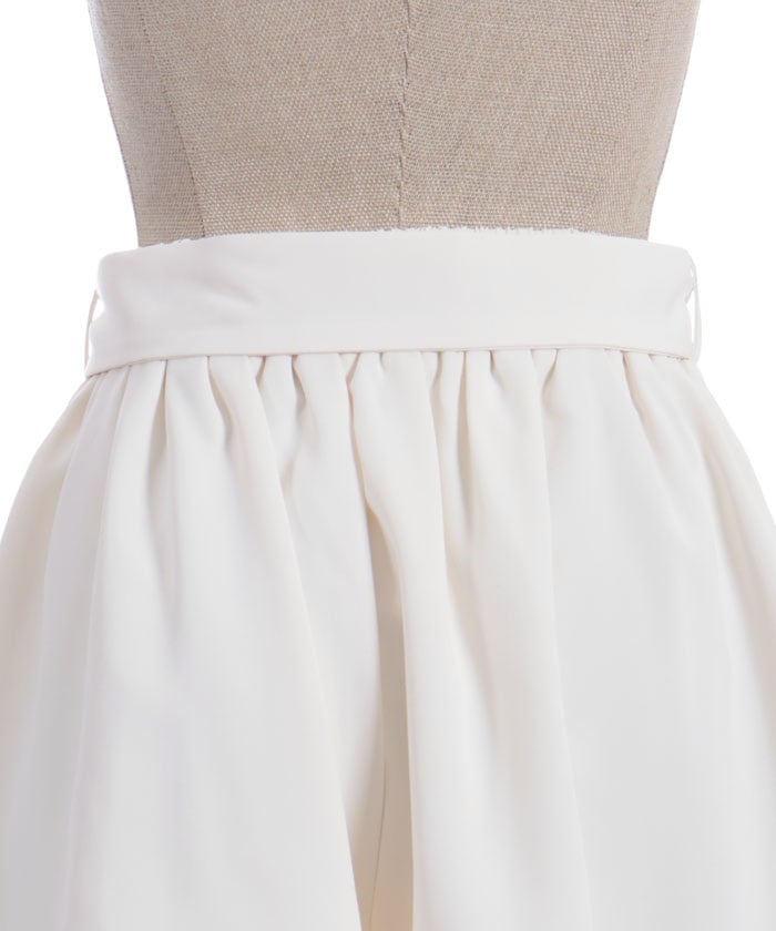 Cotton Hem Frill Culotte