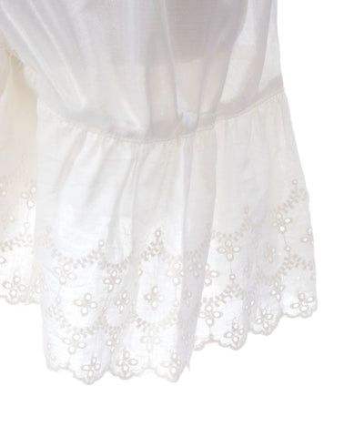 Cotton Hem Frill Culotte