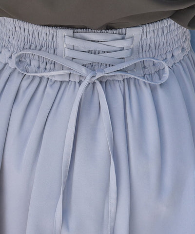High-Waisted Flare Mini Skirt