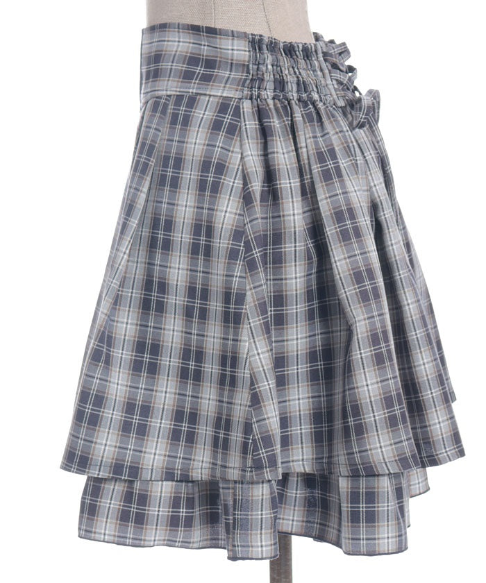 High-Waisted Flare Mini Skirt