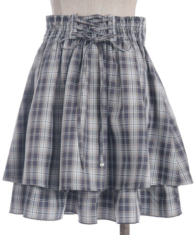 High-Waisted Flare Mini Skirt