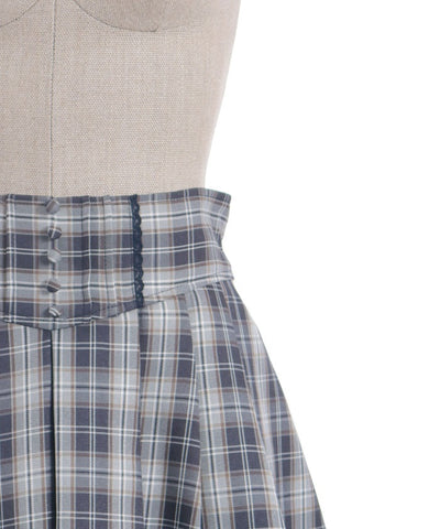 High-Waisted Flare Mini Skirt