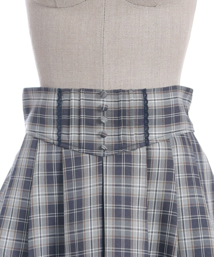 High-Waisted Flare Mini Skirt