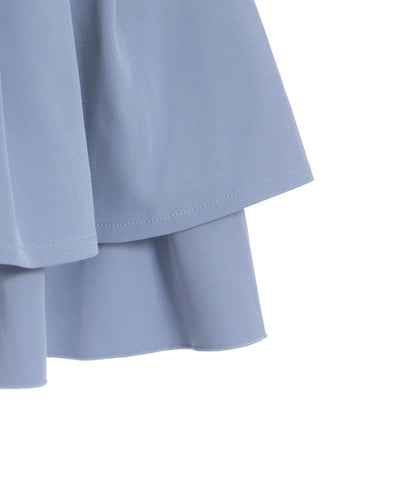 High-Waisted Flare Mini Skirt