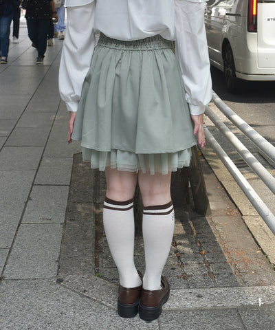 Tulle Frill Tuck Skort