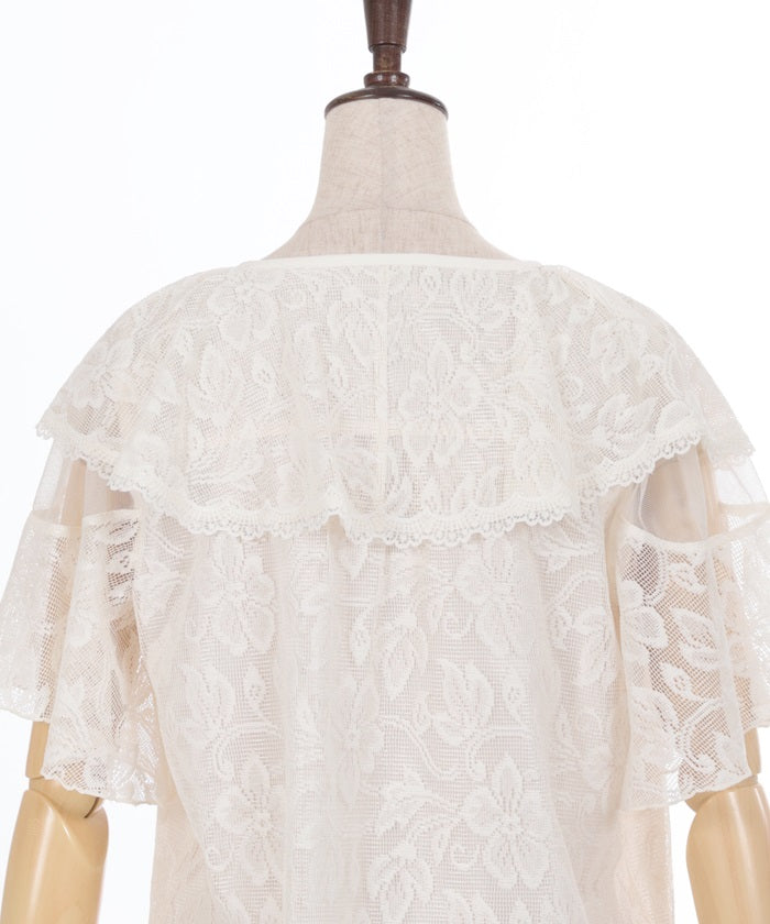 Full Lace Cape Top