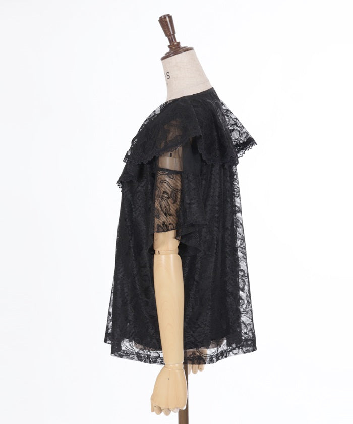 Full Lace Cape Top