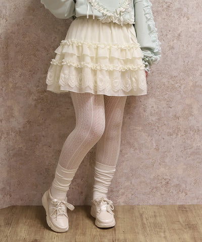 Volume Frill Skort – axes femme from JAPAN