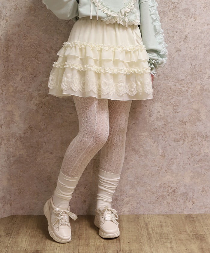 Volume Frill Skort – axes femme from JAPAN