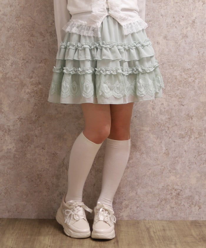 Volume Frill Skort – axes femme from JAPAN