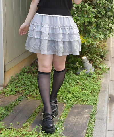 Volume Frill Skort – axes femme from JAPAN