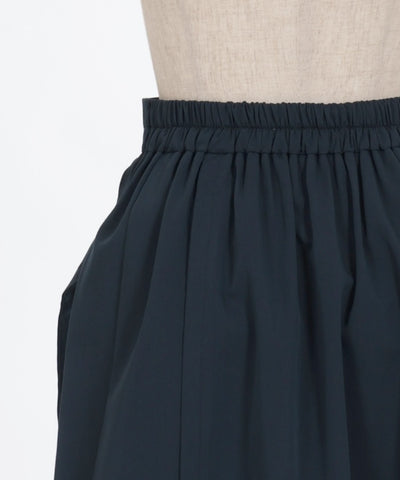 Wrap Design Pleated Skirt