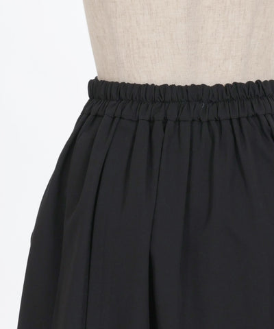 Wrap Design Pleated Skirt