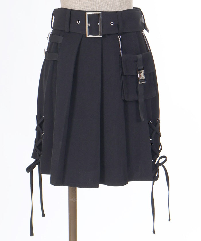 Military Mini Skirt