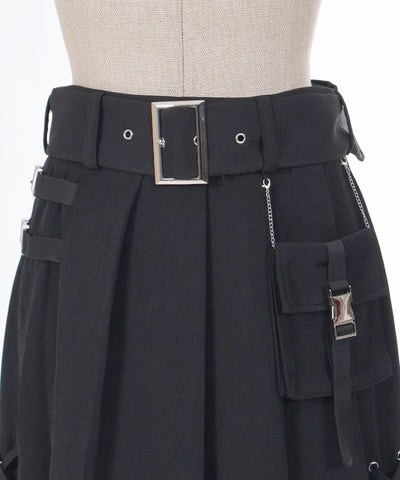 Military Mini Skirt