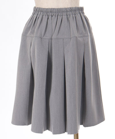 Pleated Skirt with Chain Bits