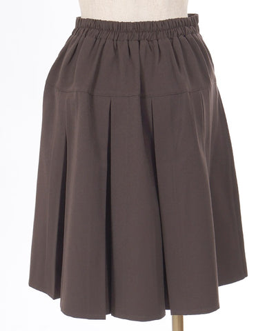 Pleated Skirt with Chain Bits