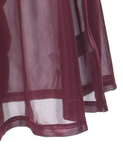 Pleated Skirt with Chain Bits