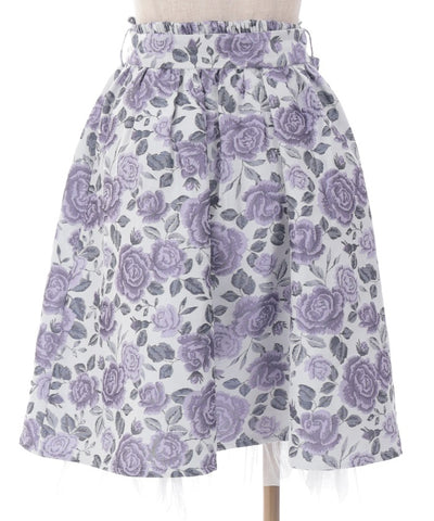 Skirt with Jacquard Ribbon