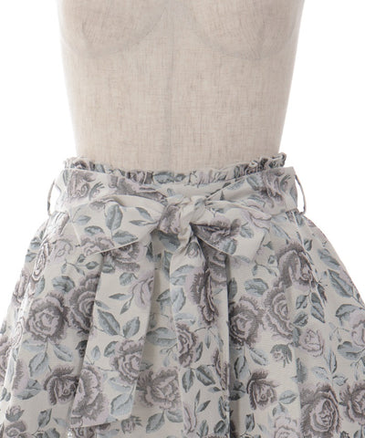 Skirt with Jacquard Ribbon