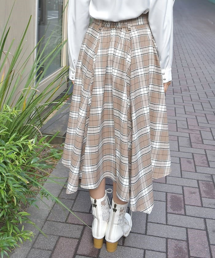 Irregular Hem Skirt