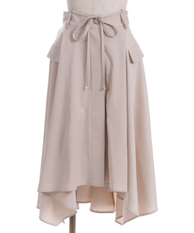 Irregular Hem Skirt