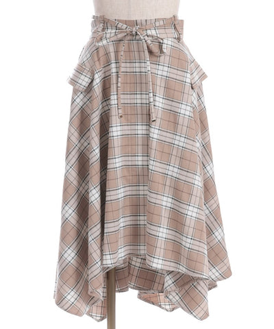 Irregular Hem Skirt