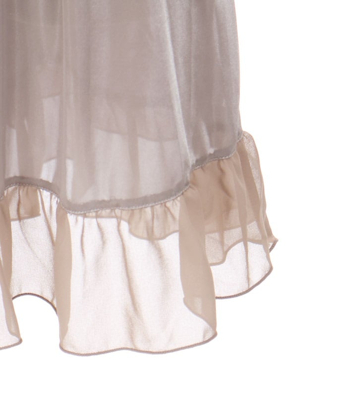 Back Frill Skirt with Suspenders