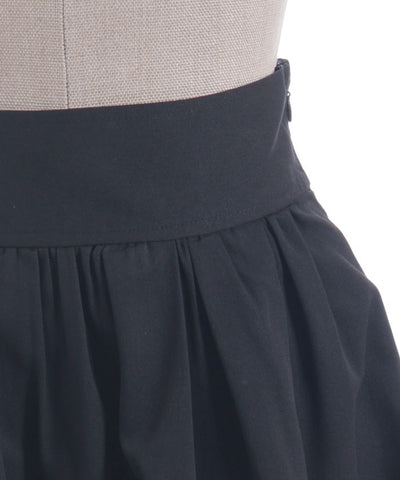 Bicolor Frill Midi Skirt