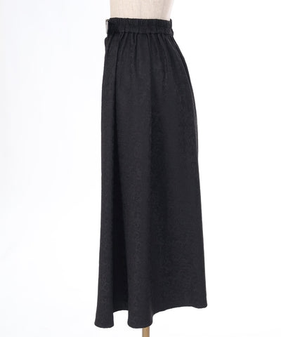 Irregular Hem Pleated Wrap Skirt