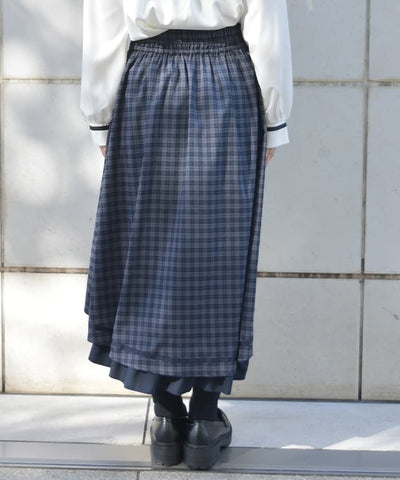 Skirt with Chain Zipper