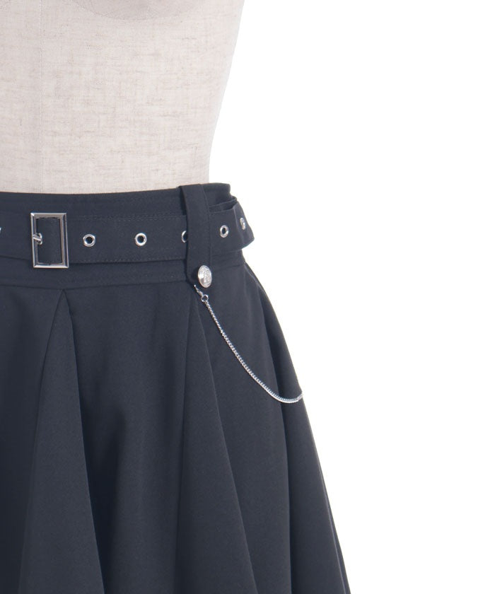 Volume & Asymmetric Hem Skirt