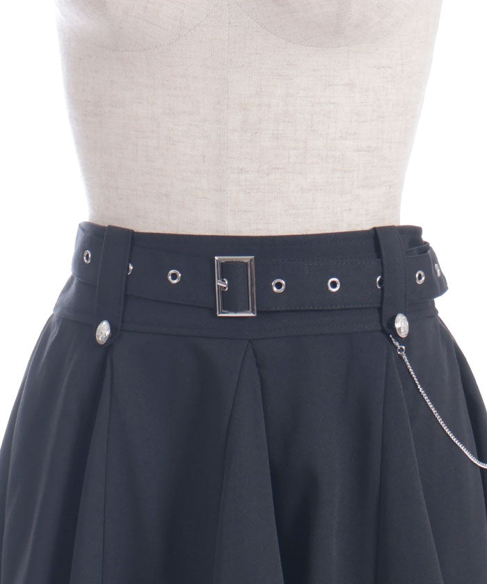 Volume & Asymmetric Hem Skirt