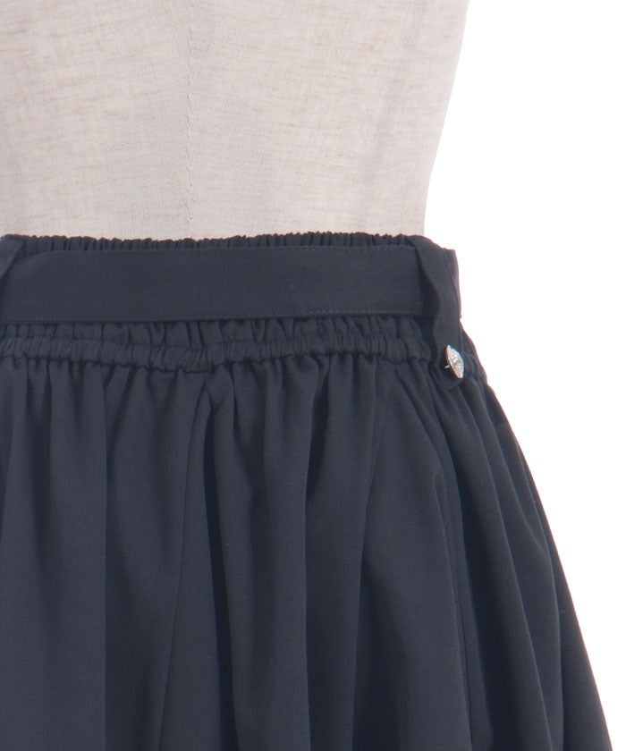 Volume & Asymmetric Hem Skirt
