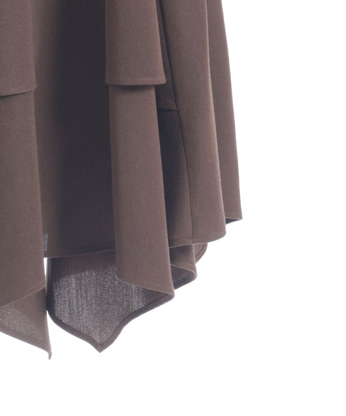 Volume & Asymmetric Hem Skirt