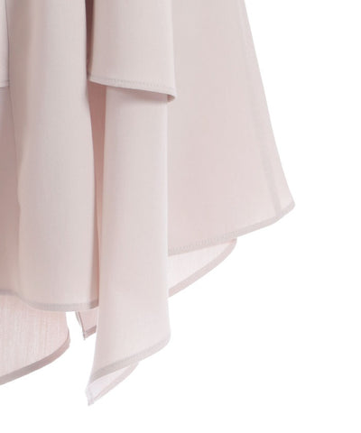 Volume & Asymmetric Hem Skirt