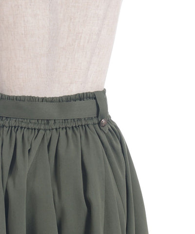 Volume & Asymmetric Hem Skirt