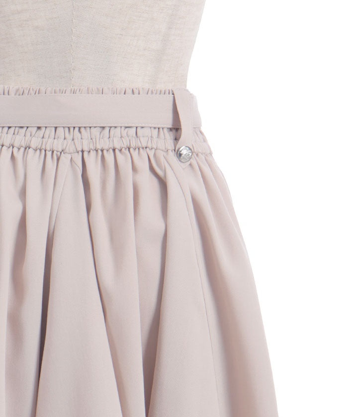 Volume & Asymmetric Hem Skirt