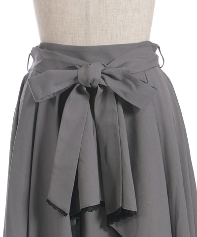 Bicolor Lace Frill Skirt