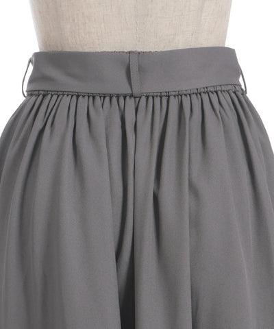 Bicolor Lace Frill Skirt