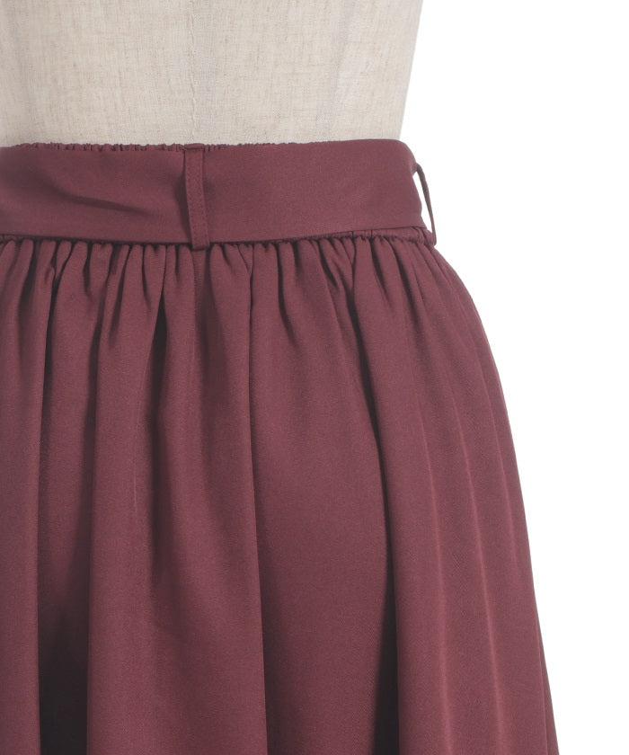 Bicolor Lace Frill Skirt