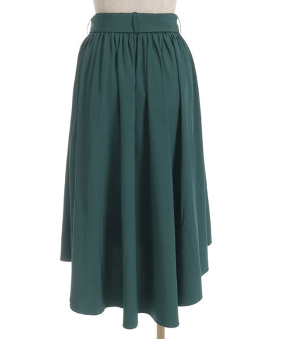 Bicolor Lace Frill Skirt