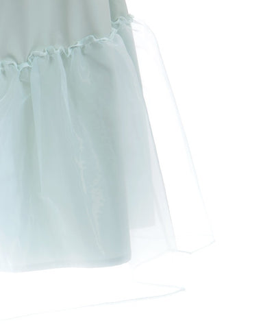 Back Frill Tulle Skirt