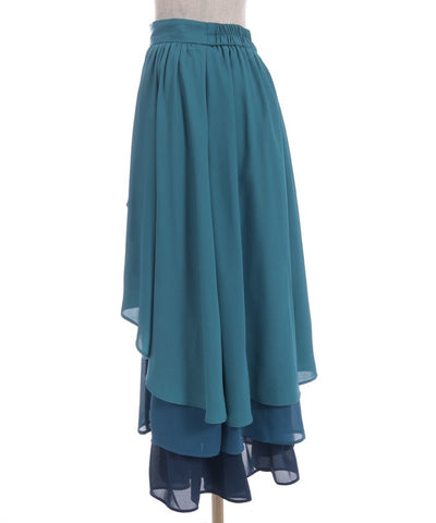 Gradation Frill Skirt